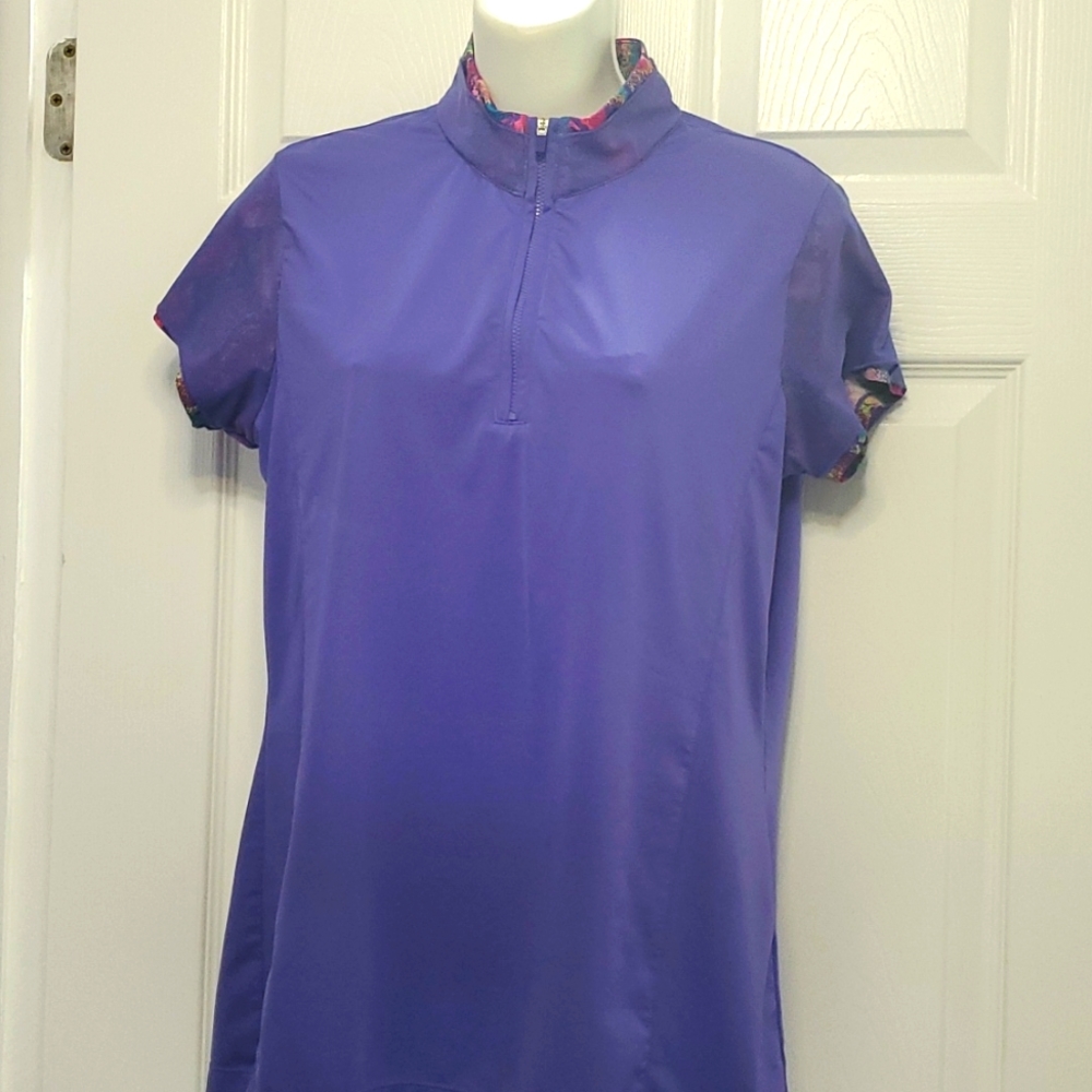 EUC SUPER CUTE EP SPORT HALF ZIP LARGE GOLF JERSEY
